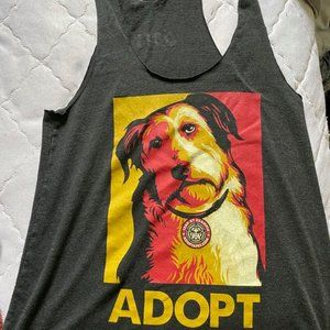 Obey Adopt Women's Tank Top-Large